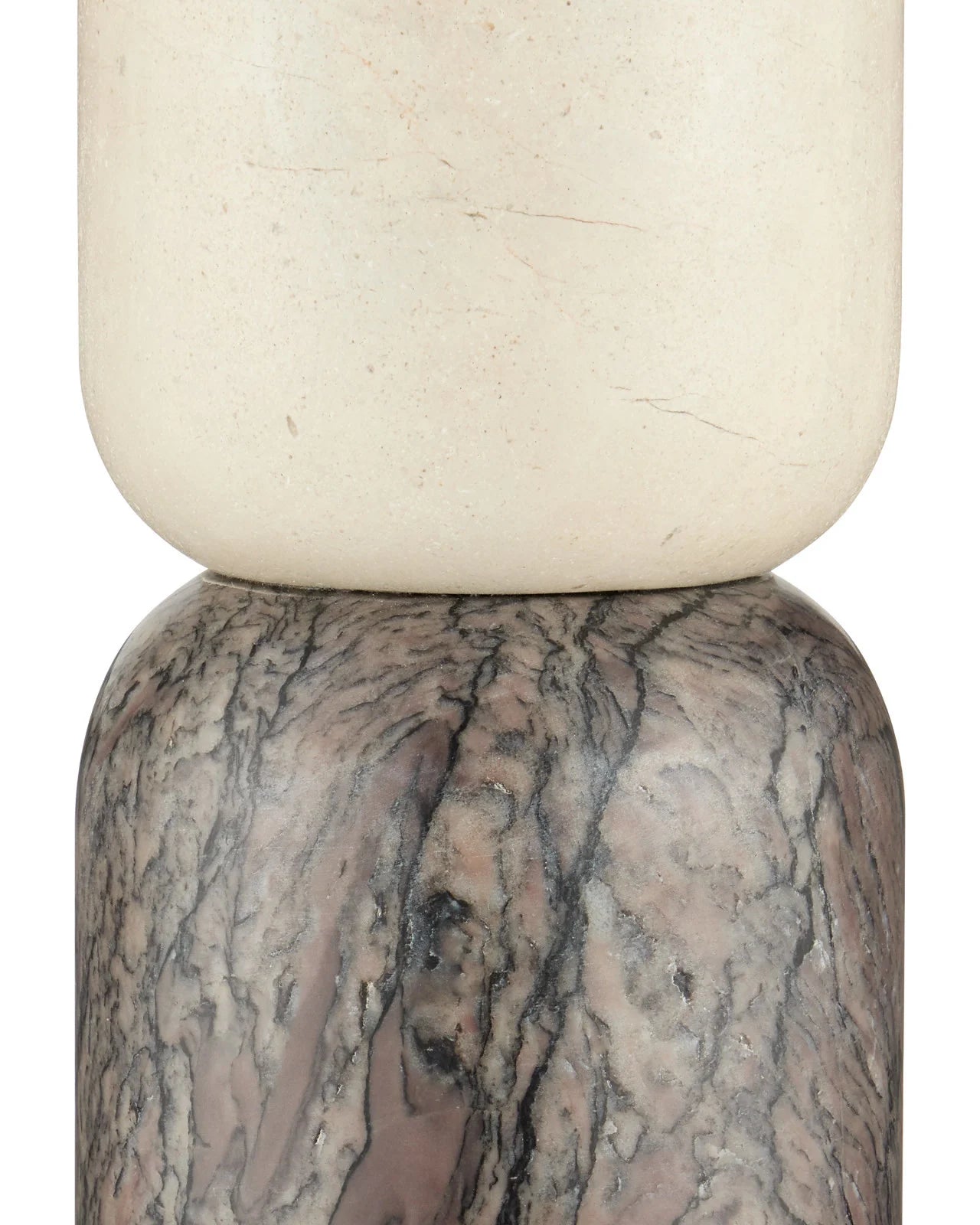 Tobias Marble Sculptures, Set of 2