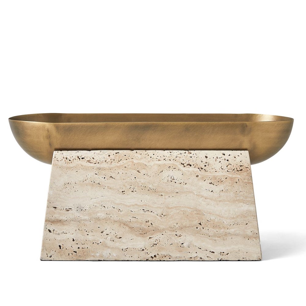 Cairo Carved Elevated Bowl, Tall