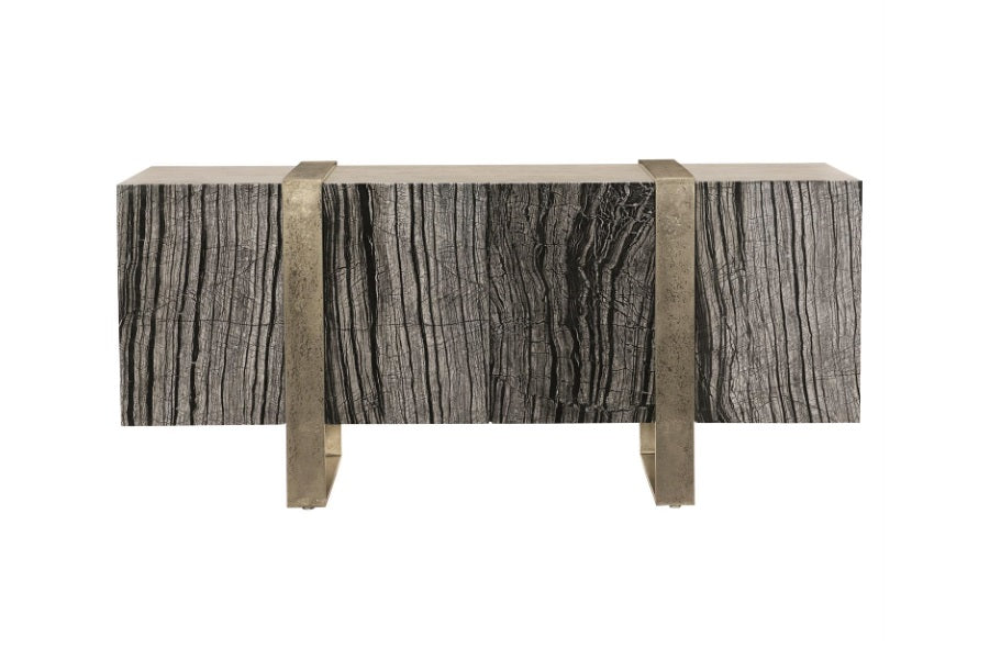 Black Marble Console Table
