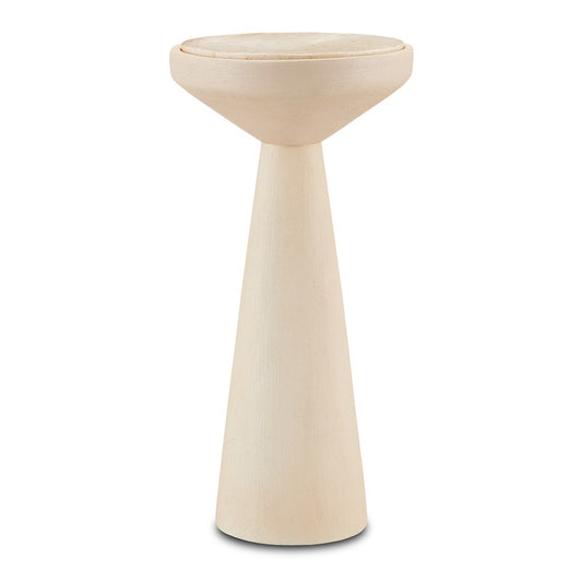 Beige Accent Table