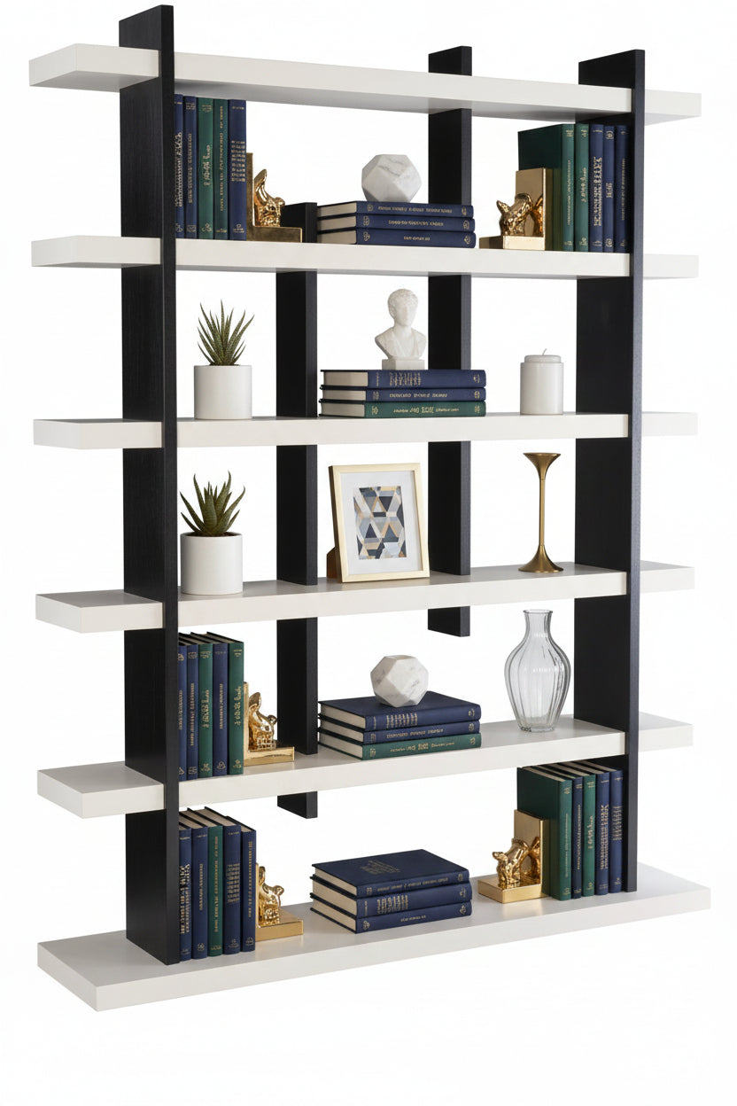 Black and White Etagere