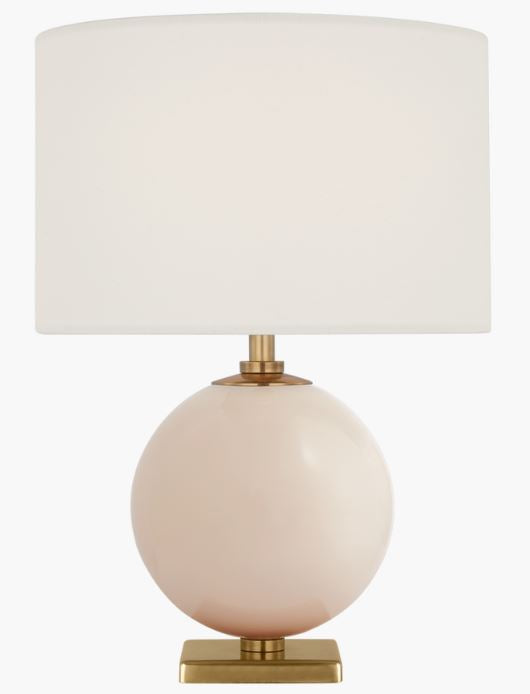 Rechargeable Blush Cordless Accent Table Lamp