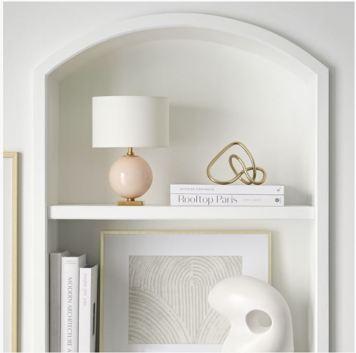 Rechargeable Blush Cordless Accent Table Lamp
