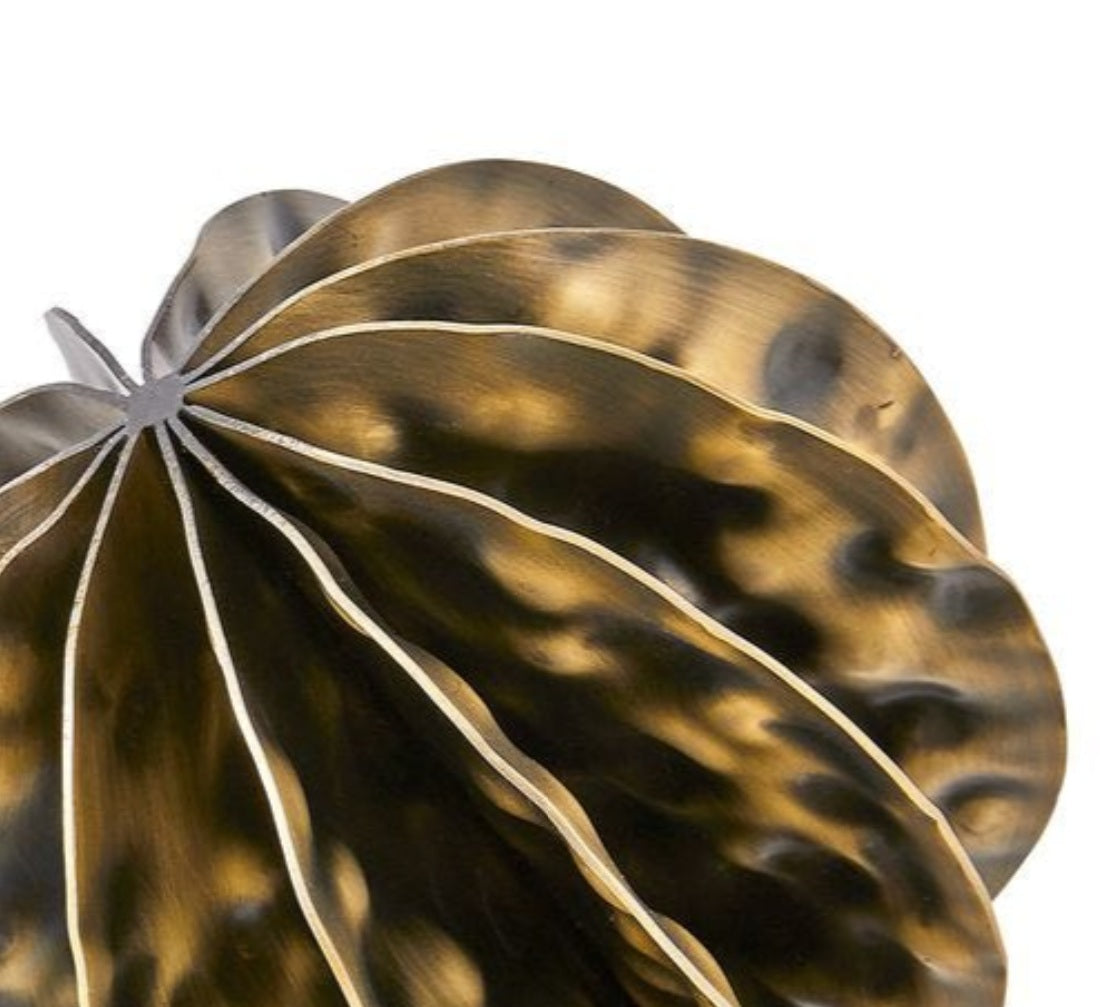 Hammered Metal Sculptures, Set of 3