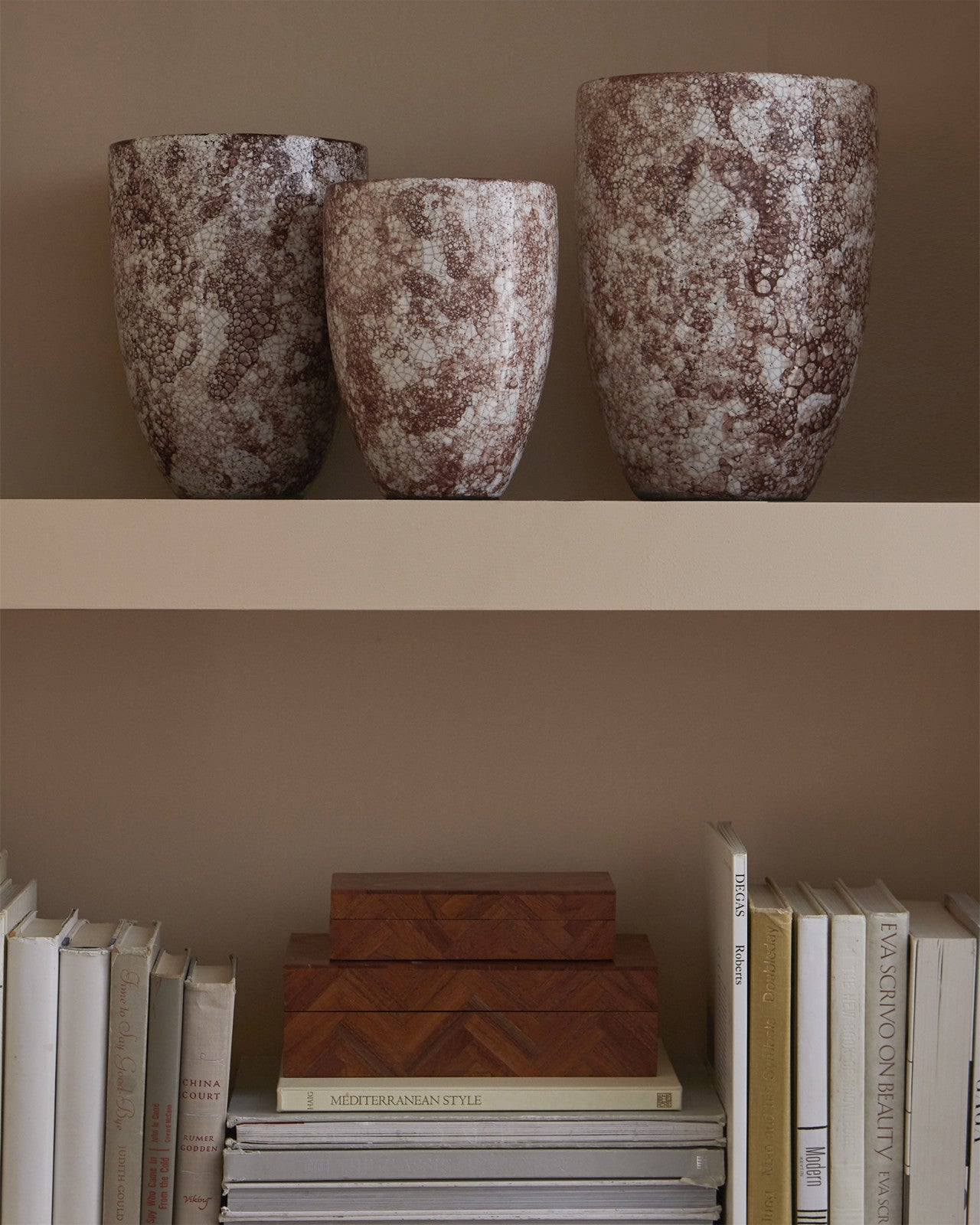 Ruby Vase Set