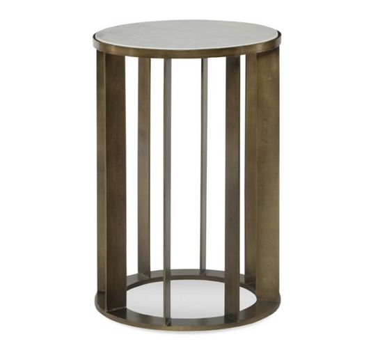 Gold & Marble Side Table