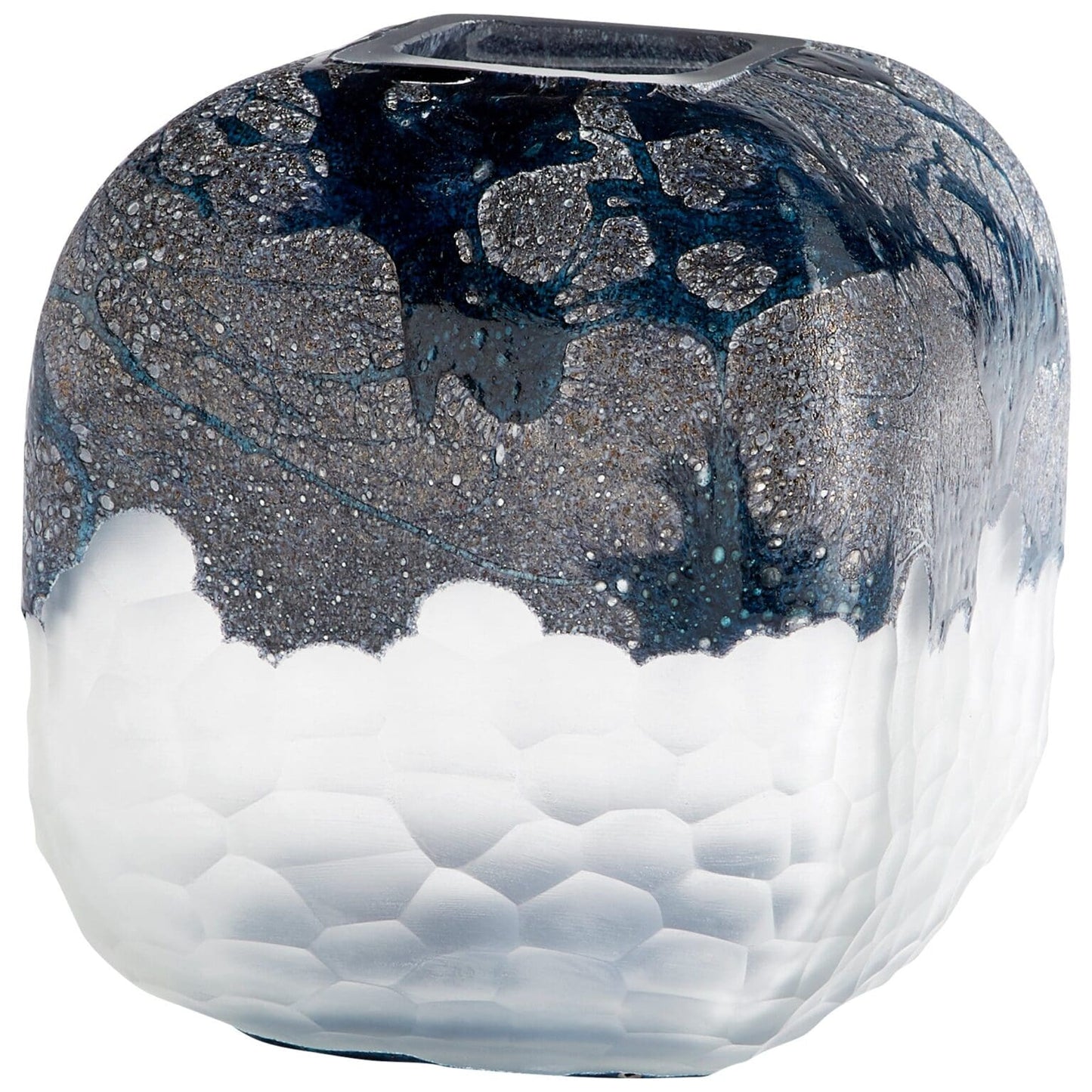 Modern Blue and White Vase