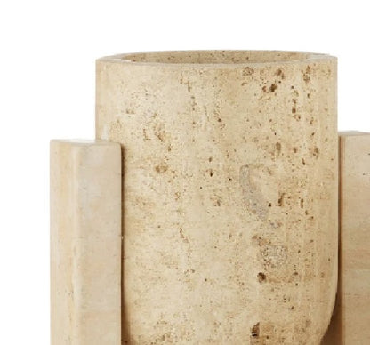 Stone Vase, Set of 2