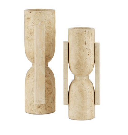 Stone Vase, Set of 2