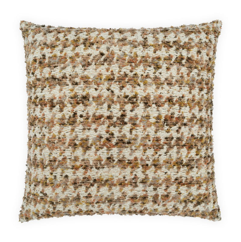 24" x 24" Multi Color Dark Weave Throw Pillow