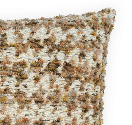 24" x 24" Multi Color Dark Weave Throw Pillow