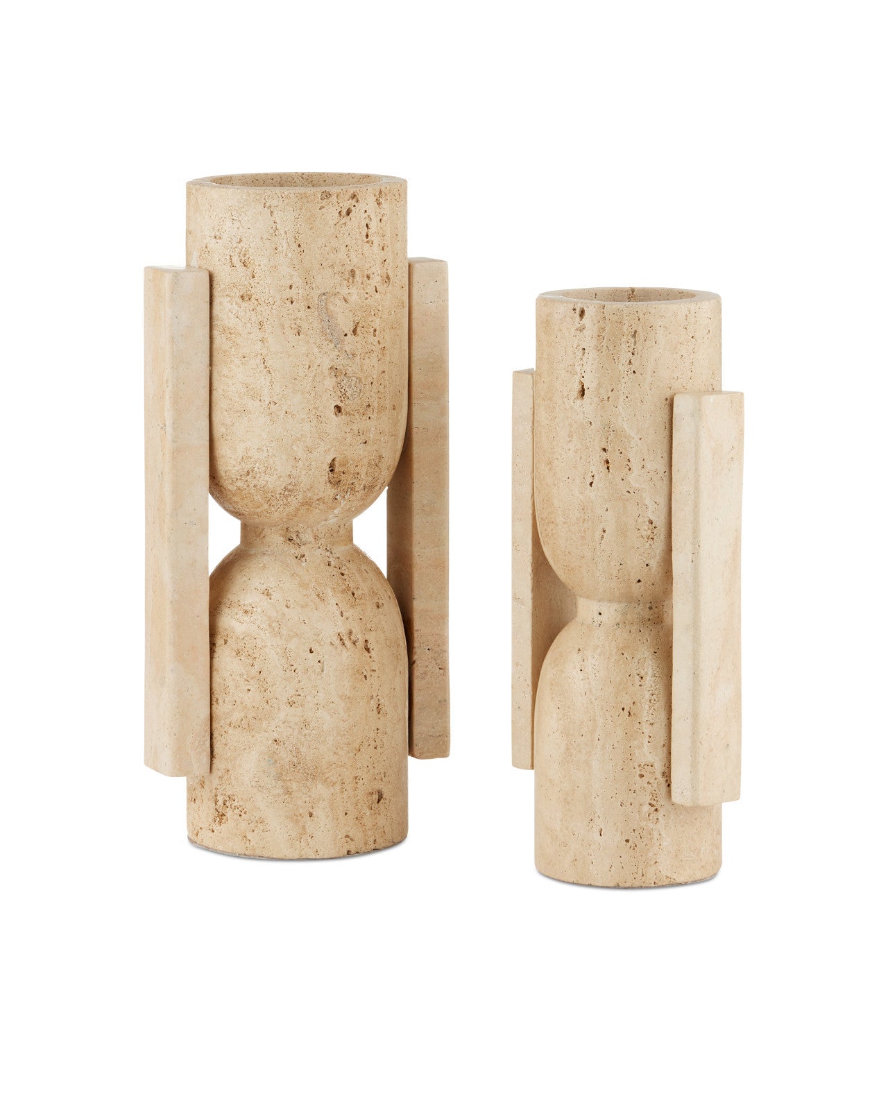 Stone Vase, Set of 2