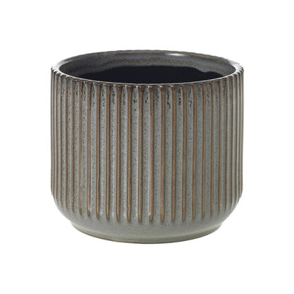 Spring Ridged Pot Small