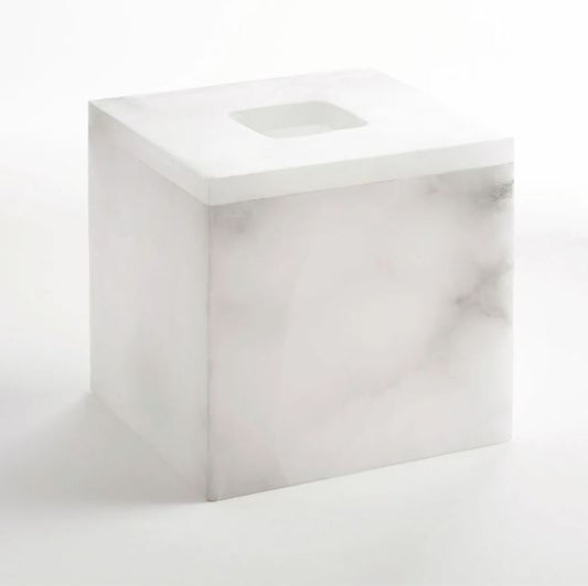 Alabaster Tissue Holder