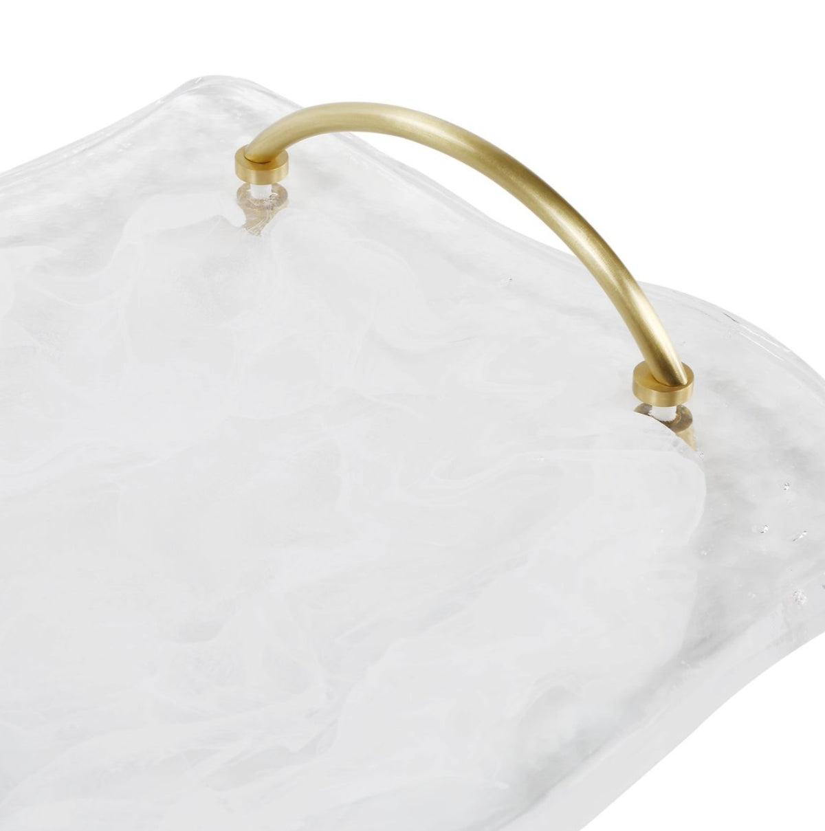 Art Glass Ripple Tray