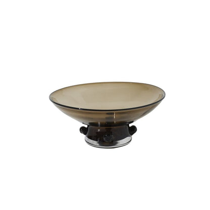 Aureus Smoky Pedestal Bowl