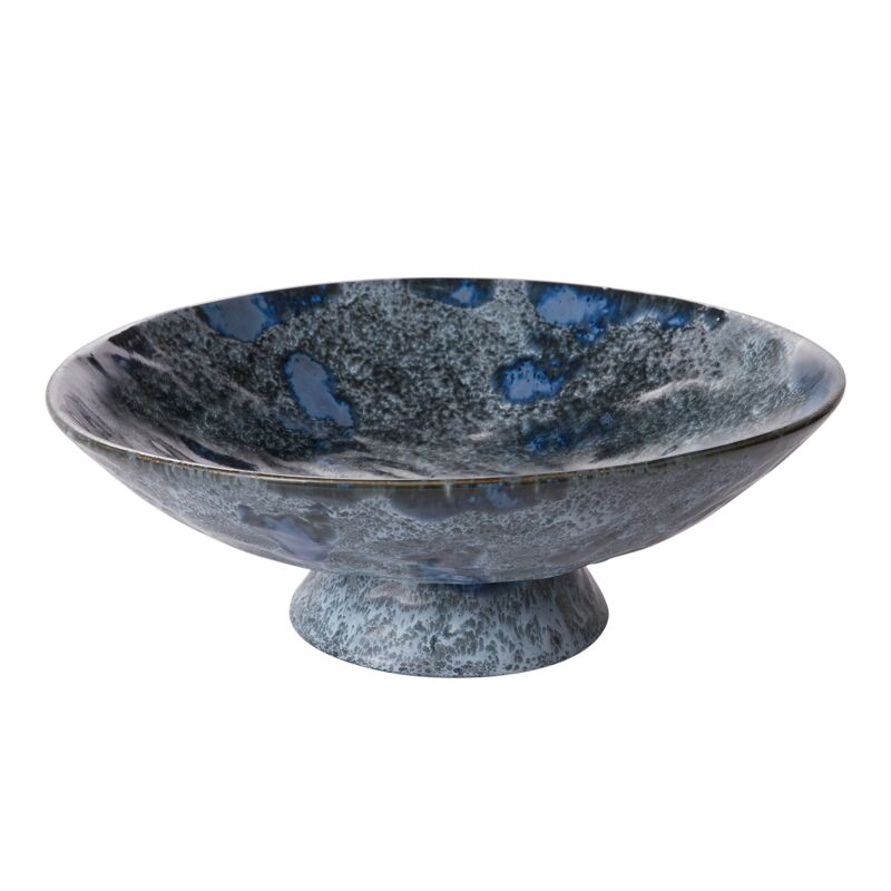 Azure Pedestal Bowl