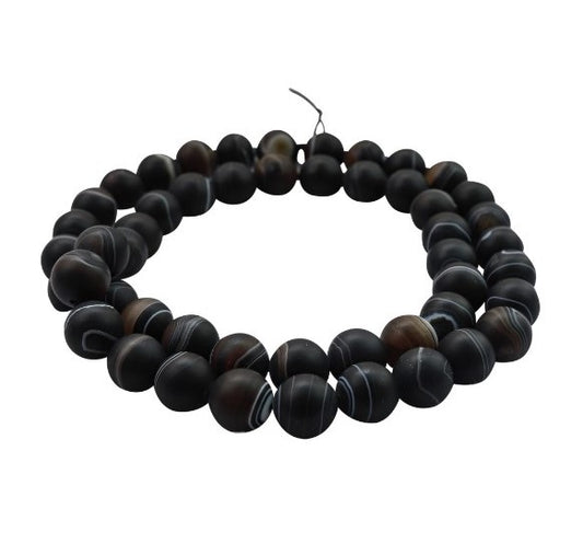 Black Garland Beads