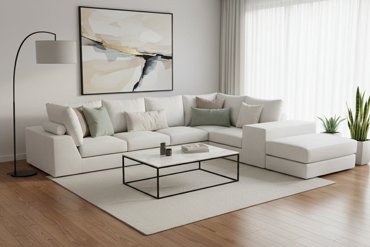Bolstered Sectional