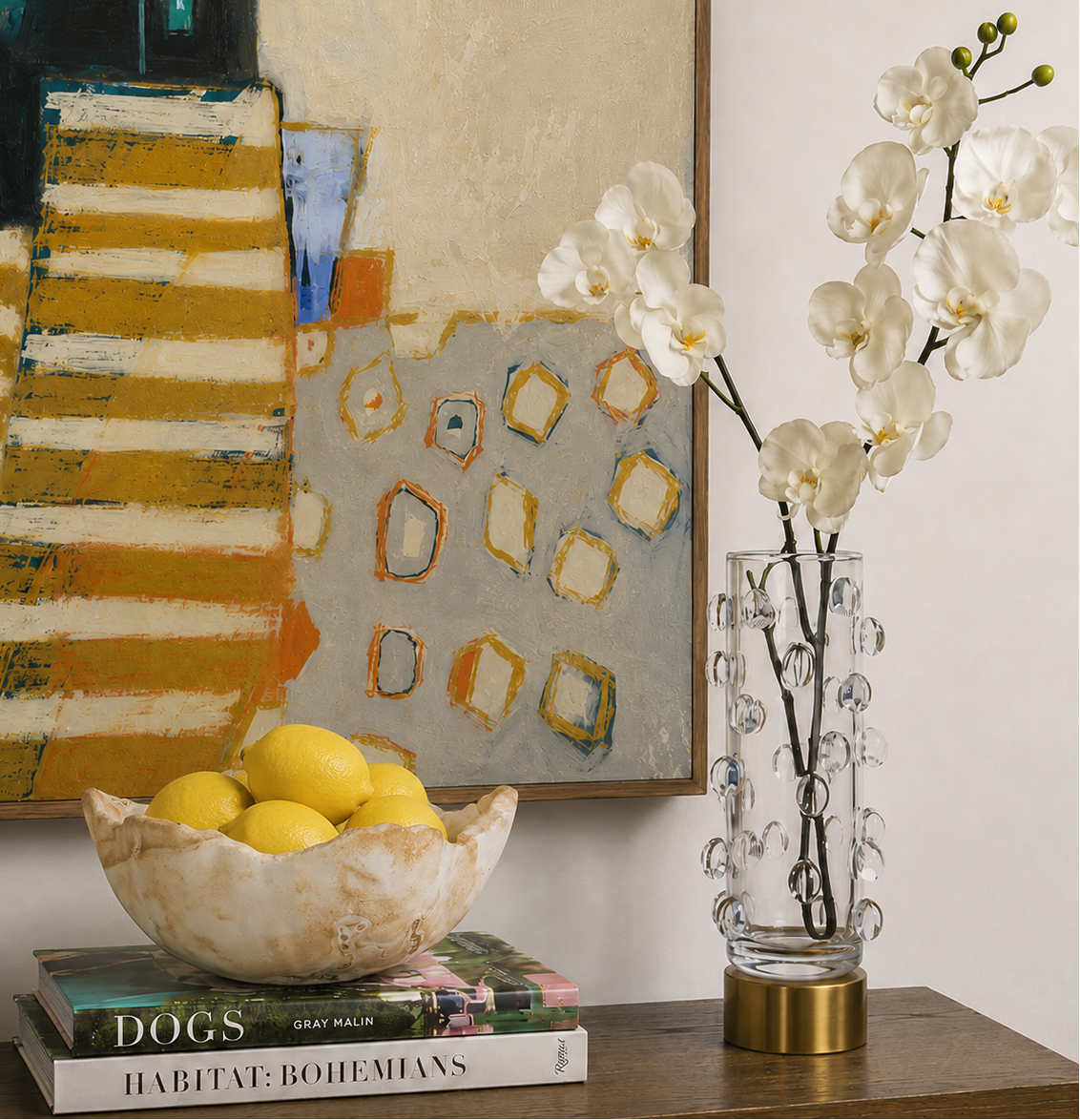 Bubble Glass Vase