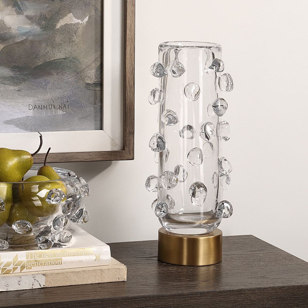 Bubble Glass Vase