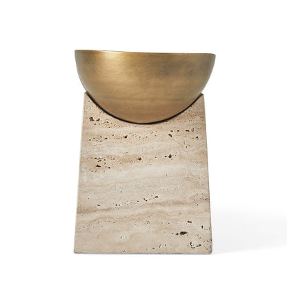Cairo Carved Elevated Bowl, Tall