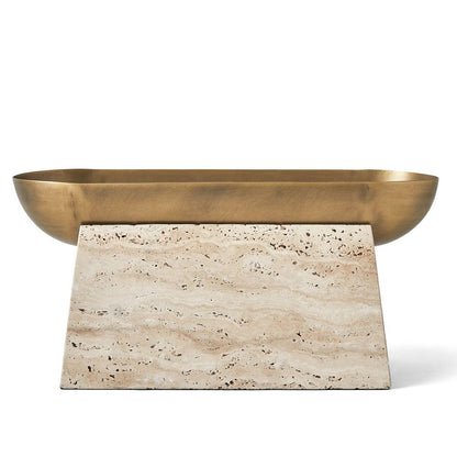 Cairo Carved Elevated Bowl, Tall