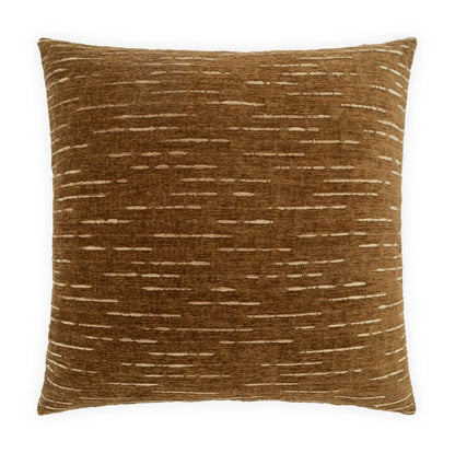 24" x 24" Dijion and Cream Weave Pillow