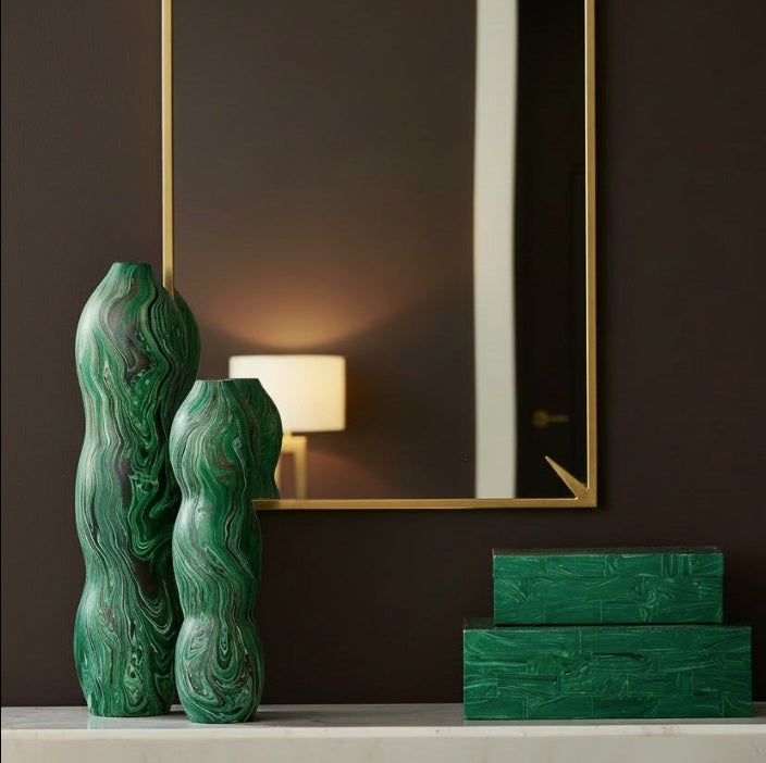 Emerald Reverie Vase 24"