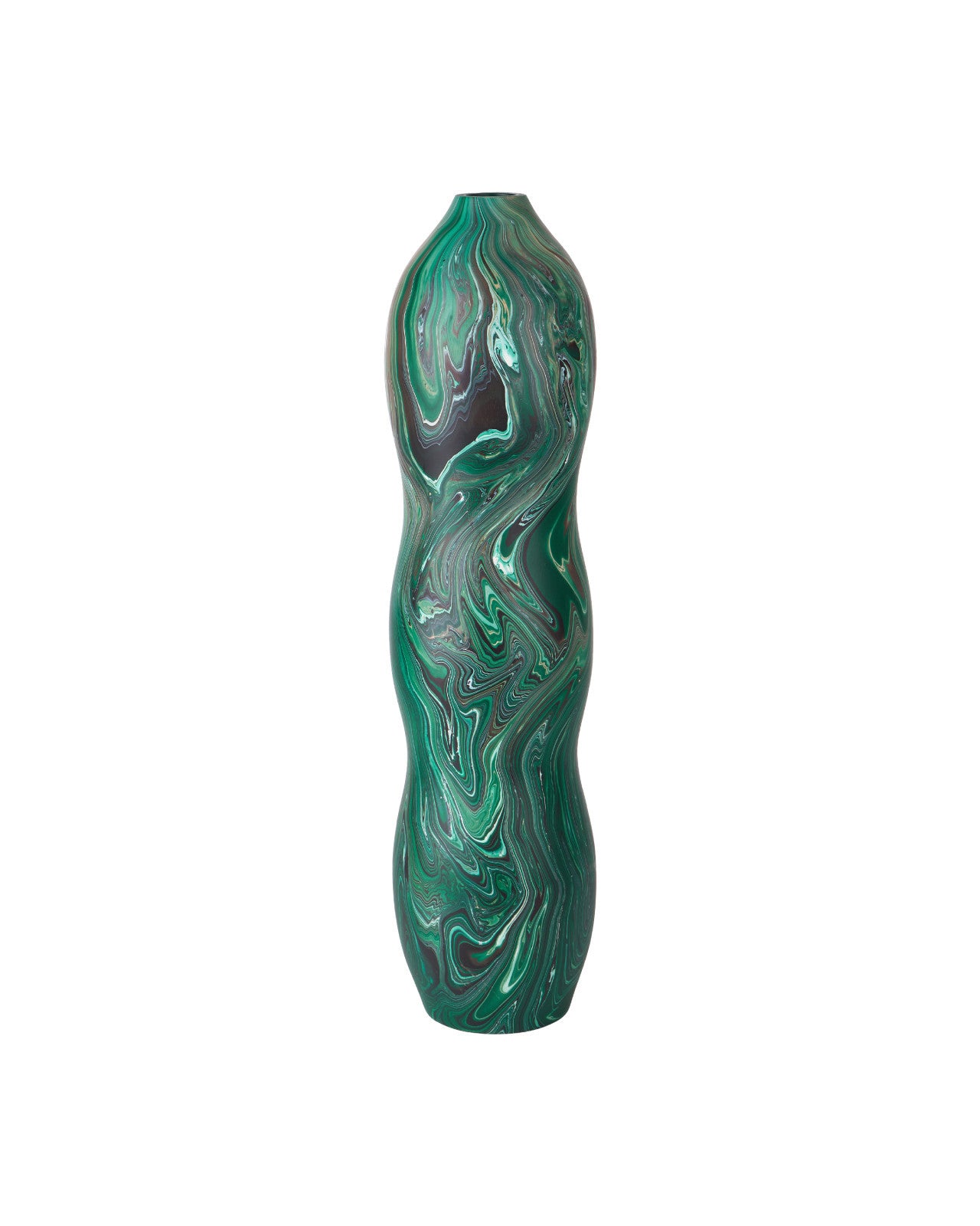Emerald Reverie Vase 24"