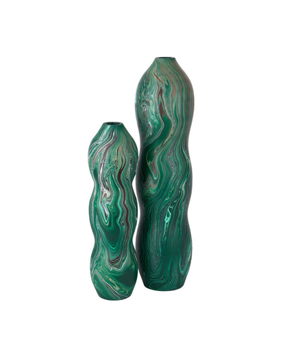 Emerald Reverie Vase 24"