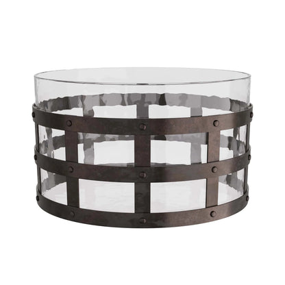 Forge Glass Centerpiece Bowl