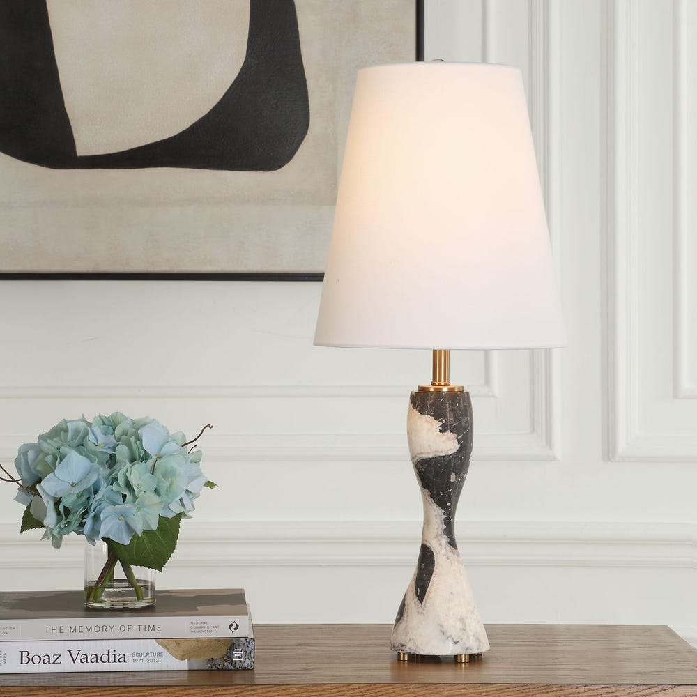 Forge Marble Dalmatian Lamp