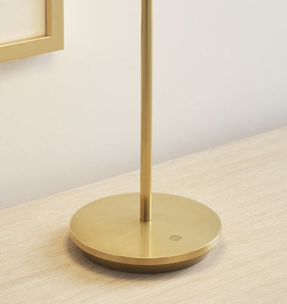 Brass Rechargeable Table Accent Lamp