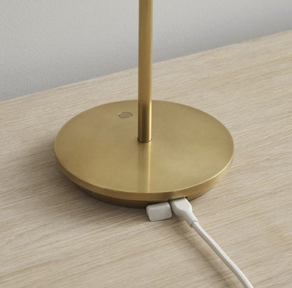 Brass Rechargeable Table Accent Lamp