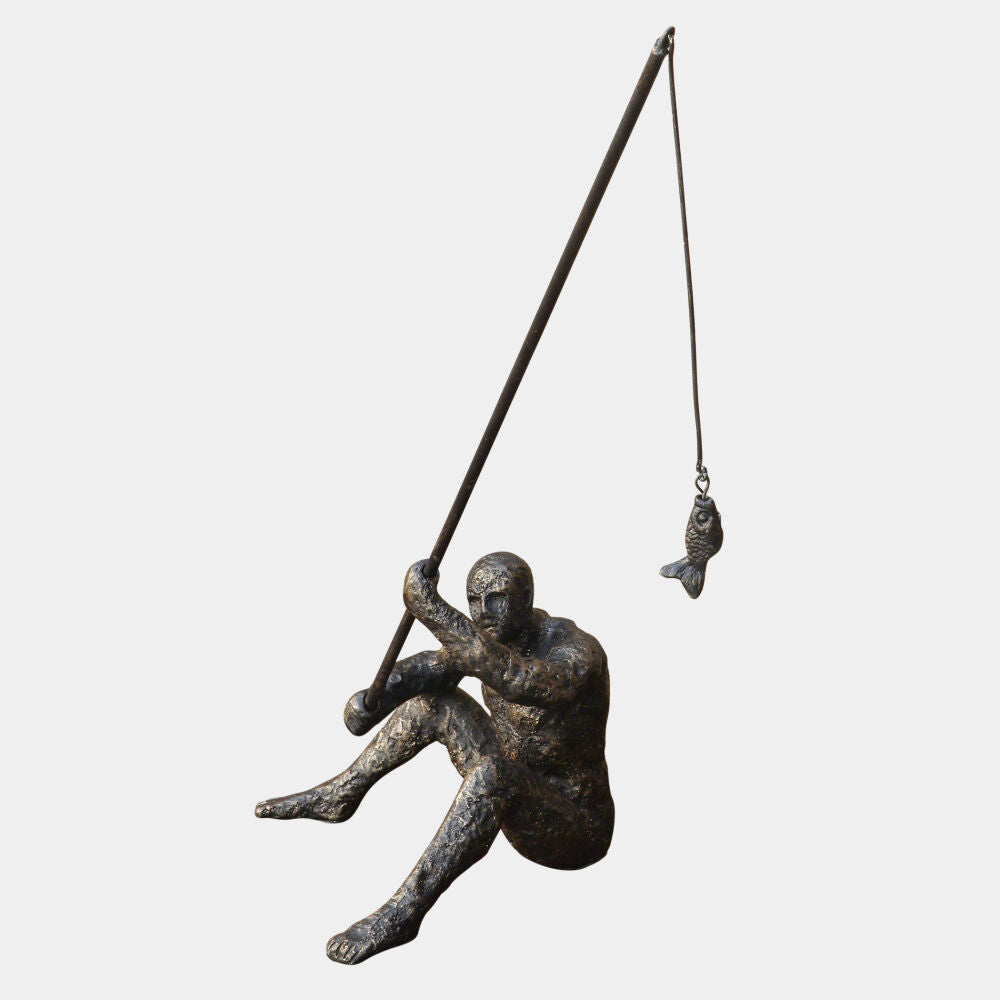 Gone Fishing Sculpture