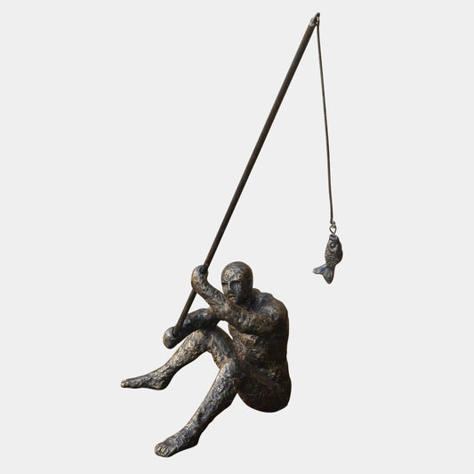 Gone Fishing Sculpture