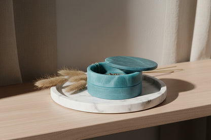 Indigo Swivel Box