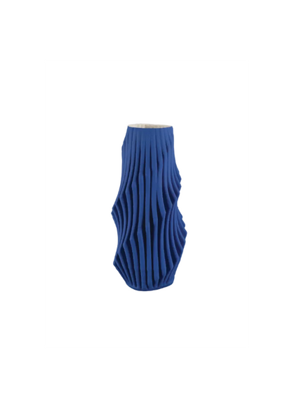 Dimensional Blue Vase - Large