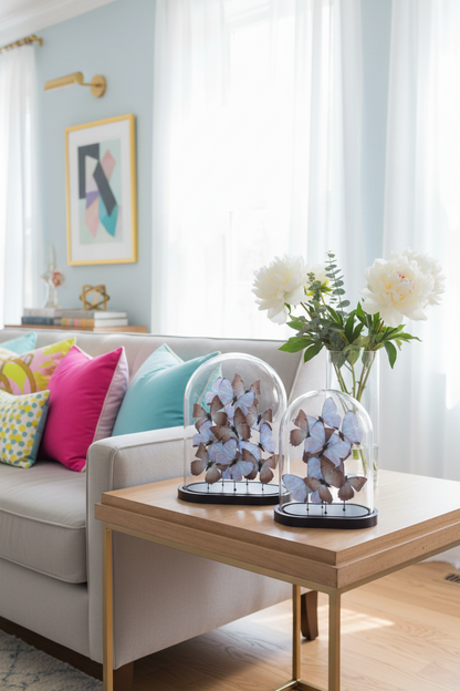 Lilac Butterflies - Medium