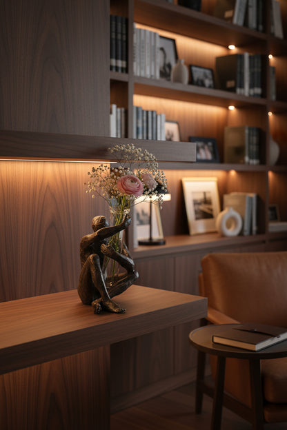 Man & Bloom Vase