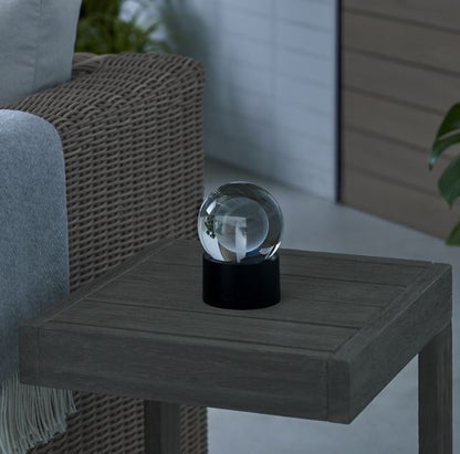 Black Accent Rechargeable Table Lamp