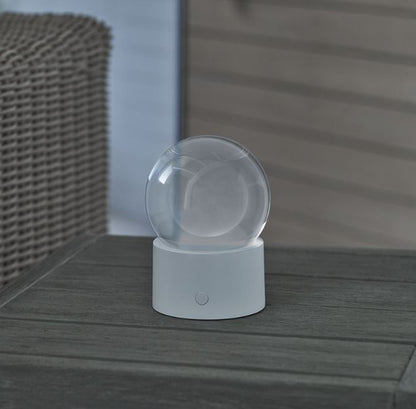 White Accent Rechargeable Table Lamp