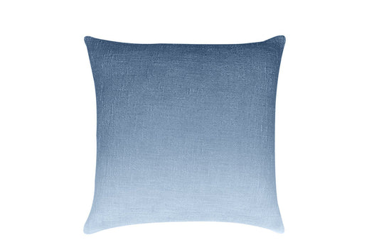 22" x 22" Blue Ombre Boucle Throw Pillow