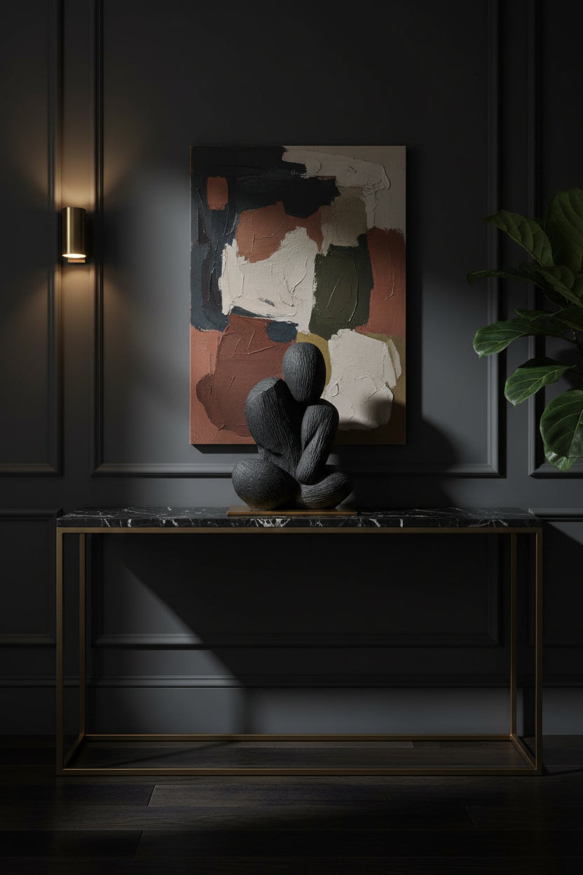 Obsidian Sculpture