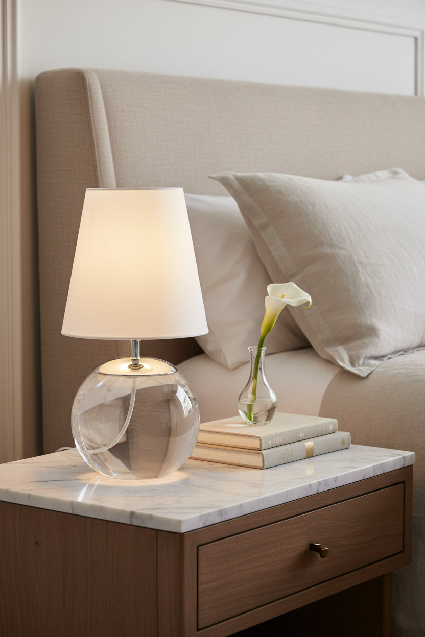 Round Accent Table Lamp