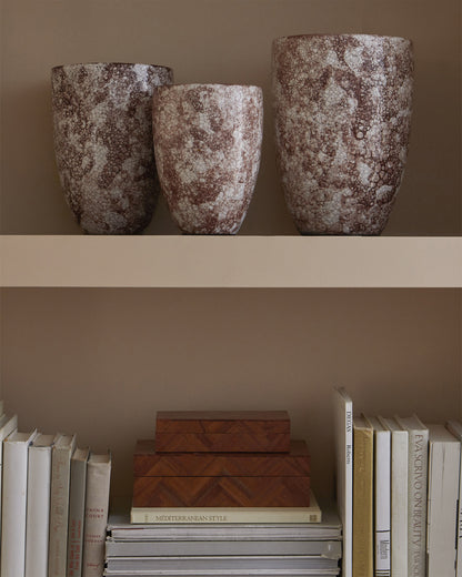 Ruby Vase Set