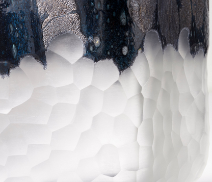 Modern Blue and White Vase