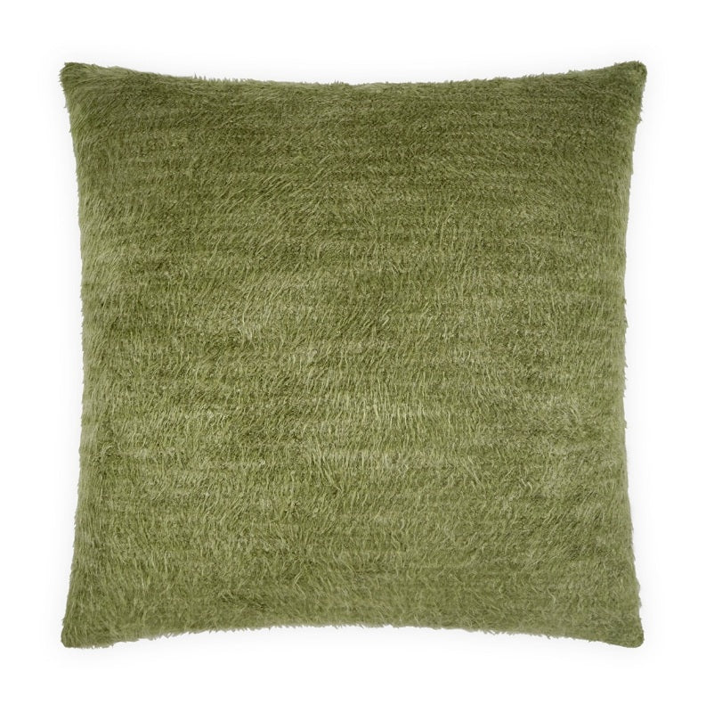24" x 24" Shaggy Moss Pillow