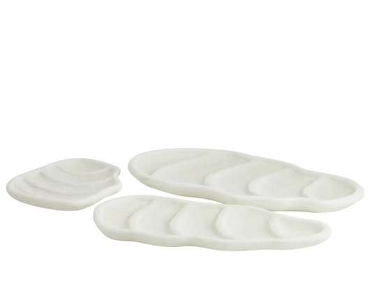 Shoreline Trays, Set of 3